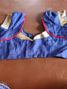Blue Readymade Blouse
