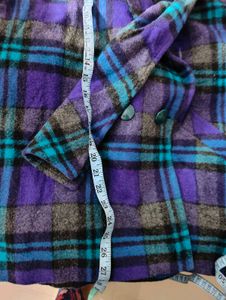 imported coats with attached shwal design