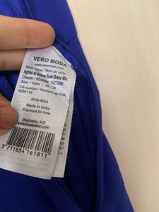 Vero Moda Royal Blue High-Low Dress