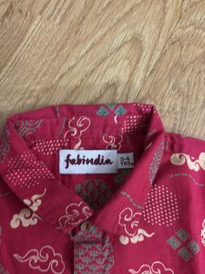 Kids Cute Printed Red Shirt