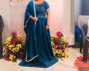 Elegant Blue Kurta Set