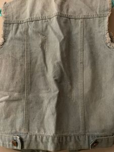 Half Sleeves Denim Jacket