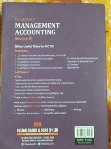 TS GREWAL ISC ACCOUNTS TEXT BOOKS