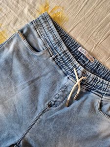 Light Blue Cargo joggers