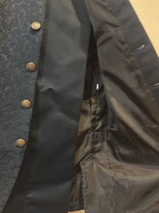Elegant Navy Blue Indo Western