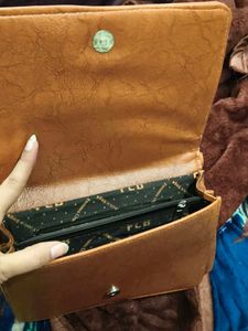 Elegant Brown Crossbody Bag