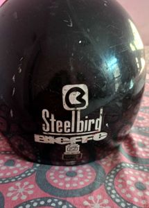 Black Steelbird Bieffe Helmet