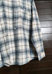 Richlook Men Mint Green Checked Shirt
