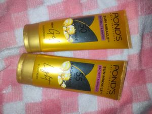 Pond's Creme Gel And Light Sunscreen