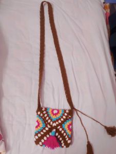 Crochet Sling Bag