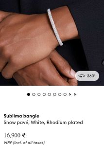 Sparkling Swarovski Bangle