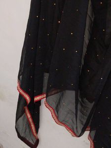 Elegant Black Dupatta