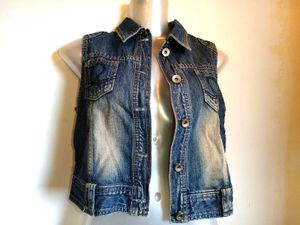 Denim Vest Size Small