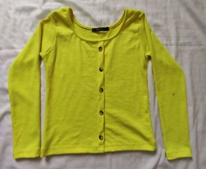 Neon Green Top: Size S/M