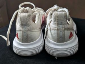 Adidas Womens Woven Design Court Jam BOUNCE
