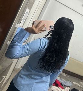 Formal Blue Fitted Shirt
