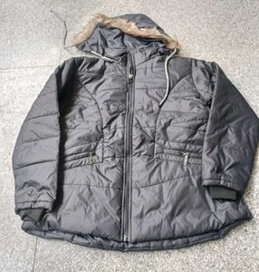 Hooded Padded Jacket, Size M