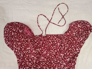 Floral Print Midi Dress