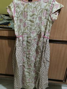 Floral Print Kurta