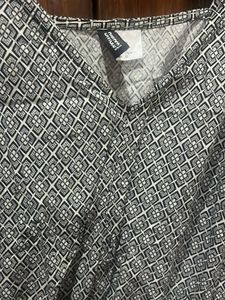 Patterned Sleeveless play suit