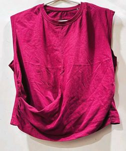 Magenta Muscle Tank - Size M