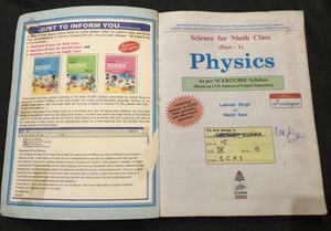 Physics Book | Class 9th | Science
