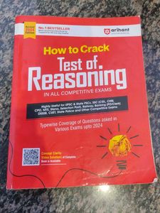 How to Crack Test of Reasoning - Arihant