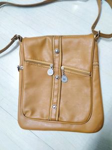 Tan Sling Bag