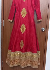 Red Long Gown