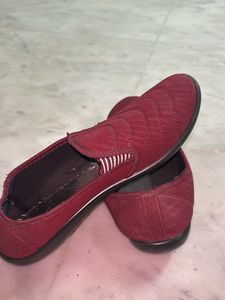 Maroon Casual Shoes