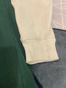 Lacoste Hoodie - Green &amp; White
