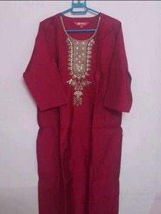 Varanga Elegant Maroon Kurta