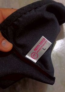 Pritty Touch Brief Black Panty