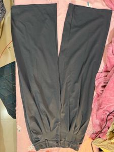 Grey formal trousers for women