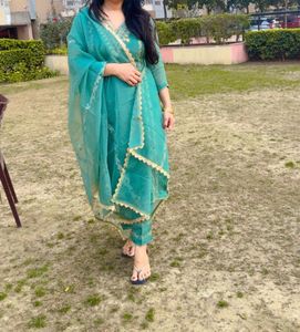 Organza Party Wear Suit Set