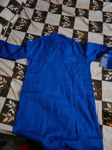 Blue Embroidered Kurta