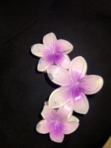 Flower Hair Claw Clips