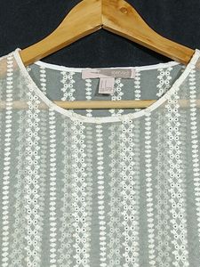 FOREVER 21 Women Cream Top