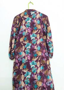 Floral Print Tiered Dress