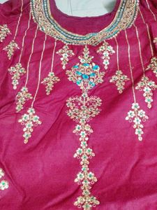 Elegant Maroon Kurta Set