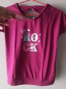 New Cute Girls Tulip Top(70)cm