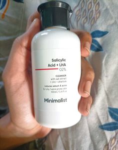 Minimalist Salicylic Acid+LHA Face Cleanser