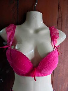 Pink Lingerie Set(used)(bust-36)