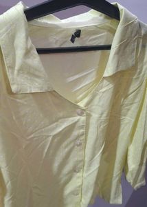 Lemon yellow shirt
