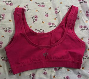 Pink Sports Bra- New