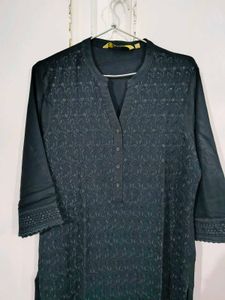 Black Kurta Set
