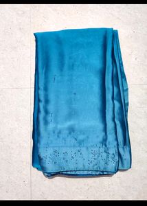 Sale✨Double Shaded Silk Saree With Blous