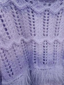 Lavender Knit Sweater
