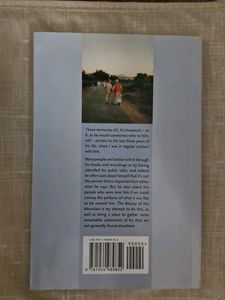 Book on Jiddu Krishnamurti