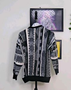 Knit Coogi Style Sweater